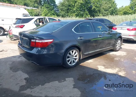 2007 Lexus Ls 460 z USA, uszkodzony, nr VIN JTHBL46F575043666